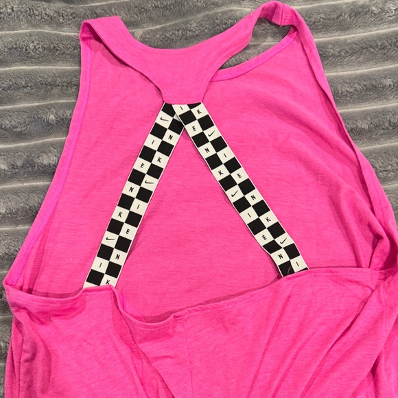 Nike Fuchsia Racerback Tank - Picture 2 of 2